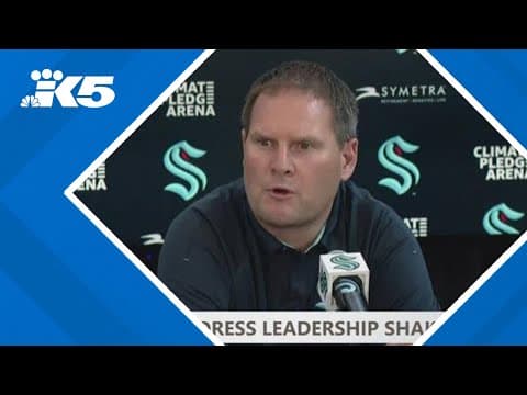 New Kraken GM Jason Botterill's first remarks to Seattle media