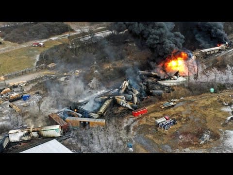 Safety Board: Mechanical defect caused Ohio train wreck