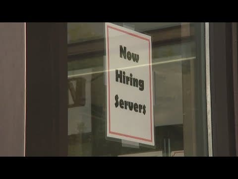 Number of available jobs in the U.S. continues to shrink