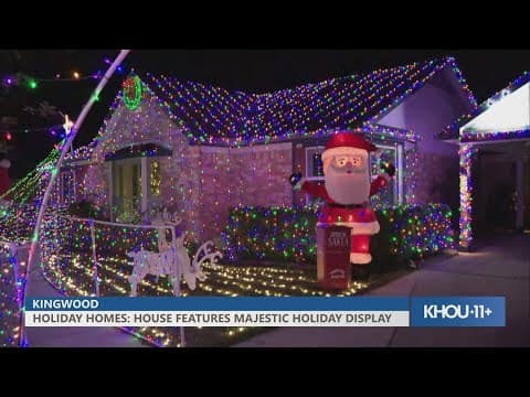 Kingwood home gets lit for the holidays | Holiday Homes 2024