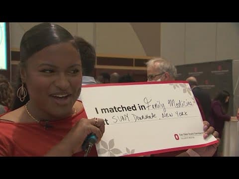 Match Day at Ohio State held in person for the first time in 2 years