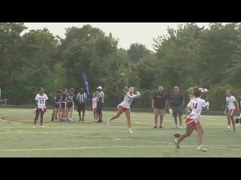 Girls flag football grows in the DMV, inspires young girls