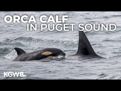 New orca calf born to descendant of whale that was once captured and held by SeaWorld