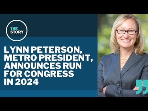 Head of Portland's Metro council announces bid for Congress