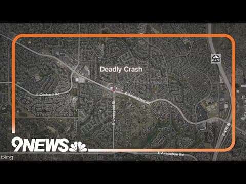 1 killed, 4 injured in Smoky Hill Road crash