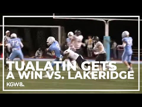 Tualatin gets Thursday night road win vs. Lakeridge | Friday Night Football