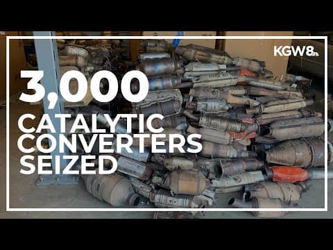 Catalytic converter thefts: 14 suspects charged by Beaverton police