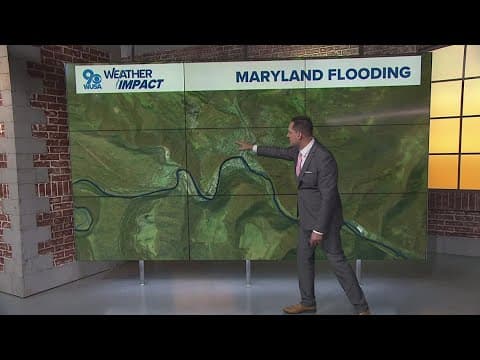 River flooding stages explained