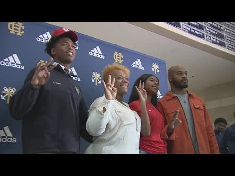 Holy Cross WR Koby Young signs with Willie Fritz, Houston Cougars