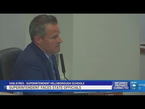 Hillsborough superintendent under fire from school board after removing 600 books from school librar