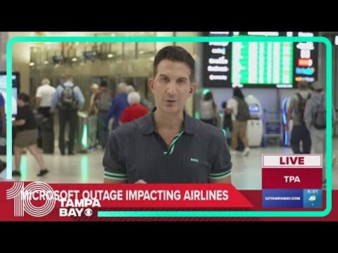 CrowdStrike issue causes mass global tech disruptions, grounding flights across the U.S.