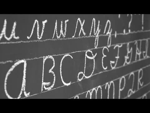 Newsom signs law requiring cursive handwriting to be taught in California schools