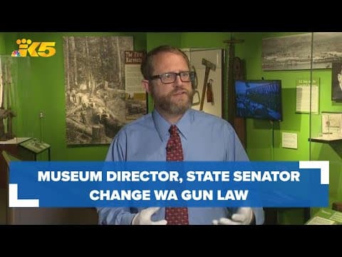 Cowlitz County museum director, state senator change Washington gun law