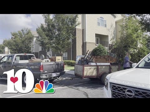 Lovell Crossings tenants spotted moving out after tornado damage