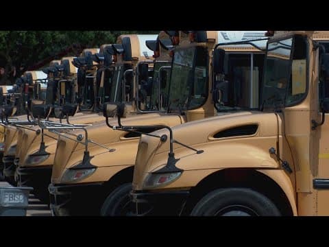 With days before start of school, districts struggle with bus driver shortages