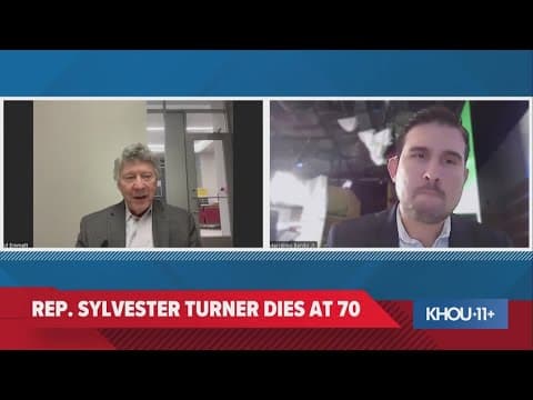 Former Harris County Judge Ed Emmett reacts to Former Houston Mayor Sylvester Turner's death
