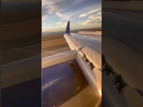 Passenger sees "wing coming apart" on United Airlines flight in Denver emergency landing