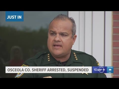 Central Florida sheriff arrested, accused of taking part in 'massive' illegal gambling operation