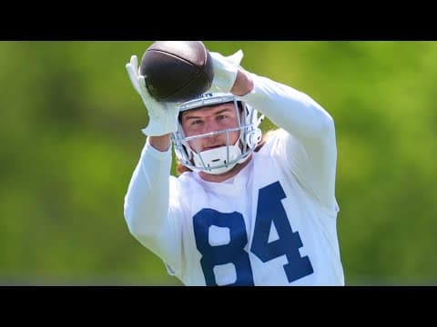 Rookie Tyler Warren expected to be more involved in the offense | Colts Training Camp | Day 2 Recap