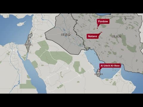 Iran launches missile attack on U.S. base in Qatar after American strikes on nuclear sites