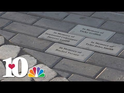 Metro Drug Coalition dedicates 100 bricks near recovery center to those who faced addiction