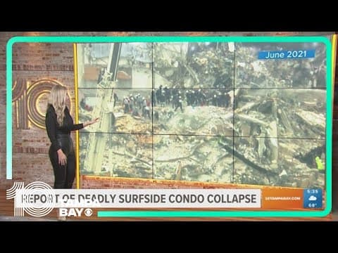 New report on deadly Surfside condo collapse