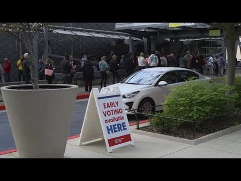 Trump and Harris continue campaigning in swing states today