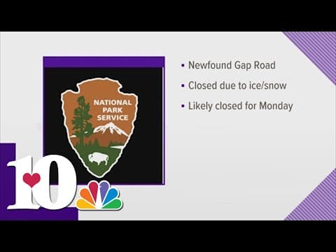 GSMNP: Newfound Gap Road closed for ice