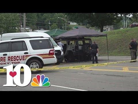 Investigation underway after person found dead in vehicle fire in Rocky Top