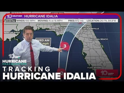 Tracking the Tropics: Hurricane Idalia reaches Category 2 strength in the Gulf (5 p.m. Tuesday)