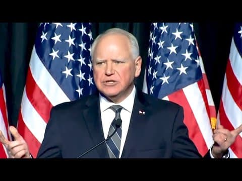 Minnesota Governor Tim Walz delivers 2024 State of the State Address
