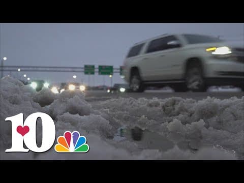 Icy conditions bring hazardous driving conditions in Sevier County