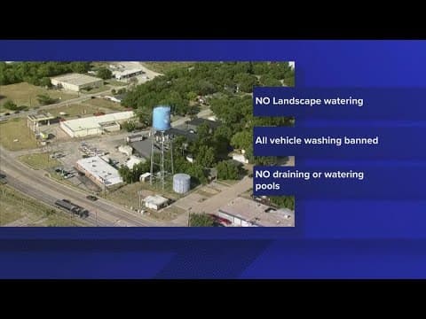 Blue Mound, Texas under mandatory water restrictions