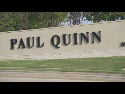 Paul Quinn College in Dallas receives its largest donation ever