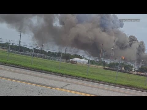 No injuries reported after fire broke out at Marathon refinery in Texas City