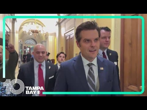 Matt Gaetz withdraws as Trump's pick for attorney general