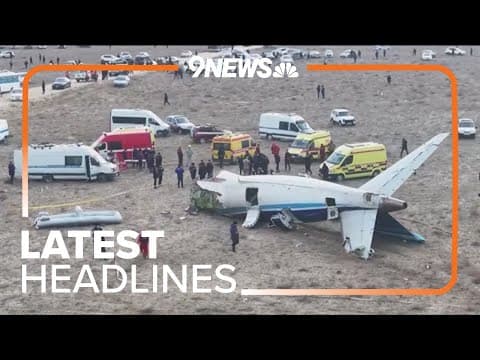 Latest Headlines | Investigation shows 'external interference' before Kazakhstan plane crash