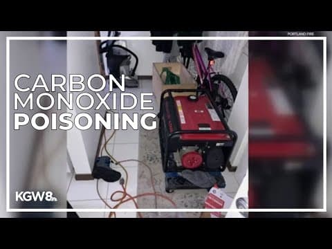5 people taken to Portland hospital with carbon monoxide poisoning