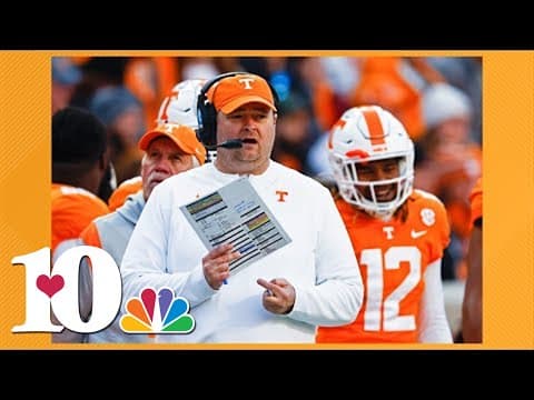 Tennessee Head Coach Josh Heupel speaks after win against Vanderbilt