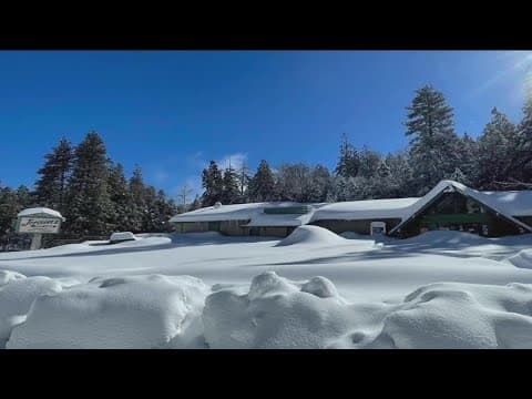 Southern California mountain communities still struggling, stuck in snow