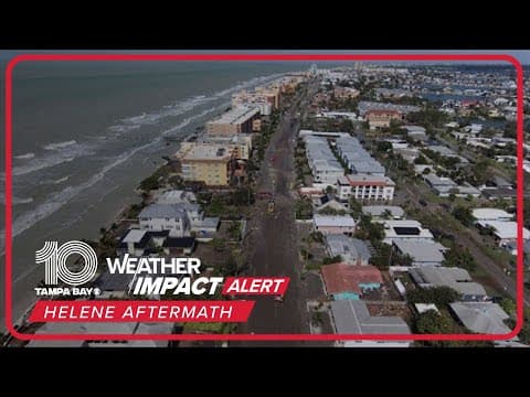 Sky 10 surveys lingering damage across Tampa Bay area after Hurricane Helene