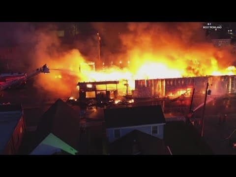 Edinburgh business destroyed by fire in Indiana