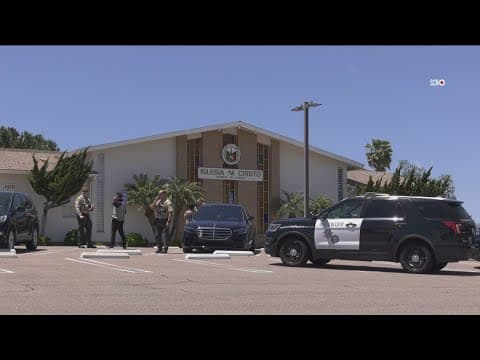 Investigation underway after sheriff's deputy shoots armed man at Vista church