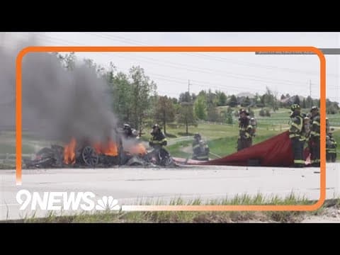 Parker Road back open near The Pinery after closure for EV fire