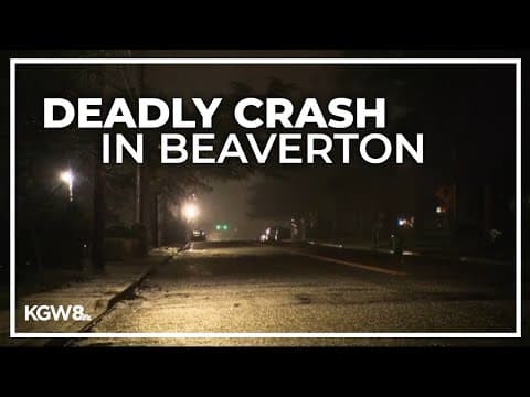 1 person dies in Beaverton crash