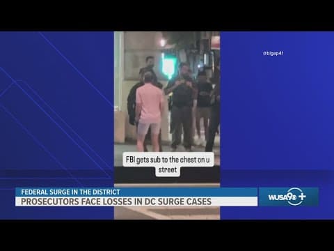 Prosecutors face losses in DC surge cases as grand juries refuse indictments