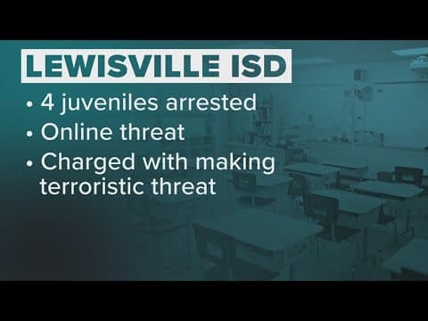 Multiple students arrested for making terroristic threats toward North Texas schools