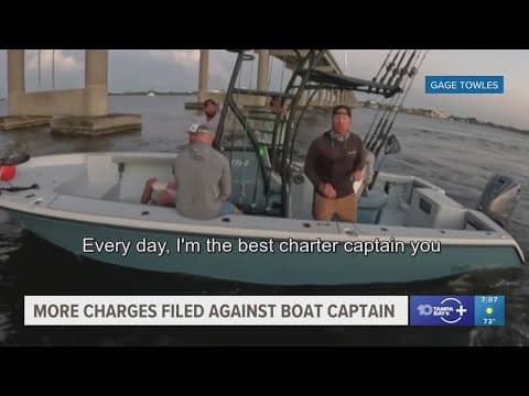 Captain at center of viral 'boat rage' incident in Florida cited for additional charges from FWC