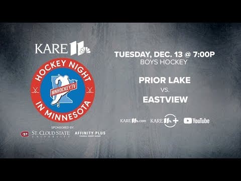 WATCH: Hockey Night in Minnesota | Dec. 13: Prior Lake vs. Eastview (Boys)