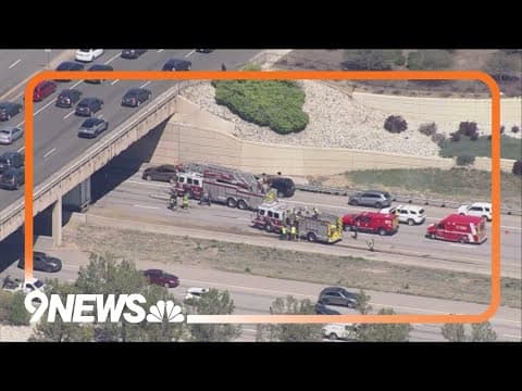 Crash closes northbound I-225 at Alameda in Aurora